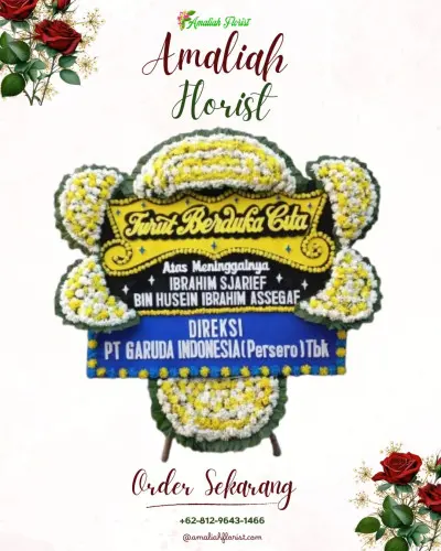 Papan Bunga Duka di Cijunti